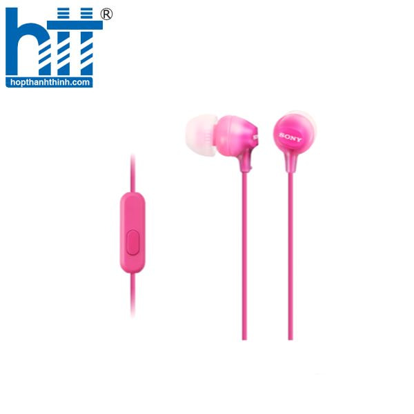 Hợp Thành Thịnh - Tai nghe Sony MDR-EX15AP Hồng