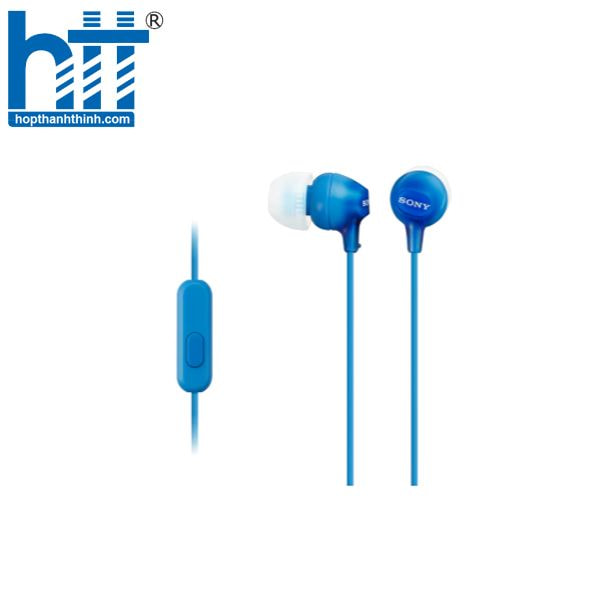 Hợp Thành Thịnh - Tai nghe Sony MDR-EX15AP Xanh dương