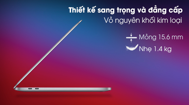 MacBook Pro M1 16GB/1TB SSD.Space Grey (Z11C000CJ) - Thiết kế