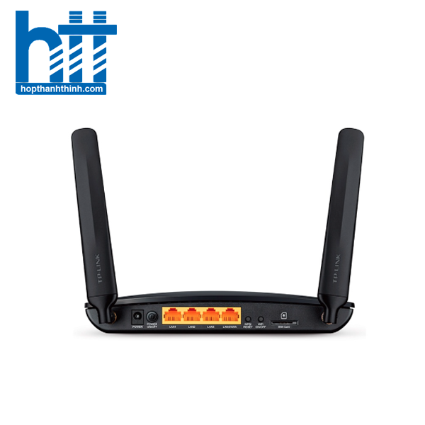 Hợp Thành Thinh - Bộ phát wifi 4G TP-Link TL-MR6400 (300Mbps/ Chuẩn N/ 2 Ăng-ten ngoài/ Sim 4G/ 25 User)