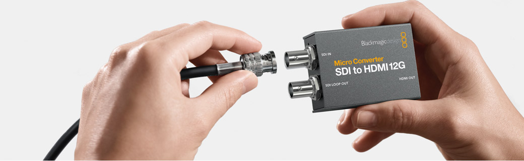 Micro Converter SDI to HDMI 12G