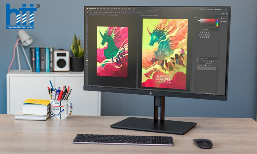 Màn hình thiết kế đồ họa chuẩn màu – Hiển thị chính xác từng chi tiết