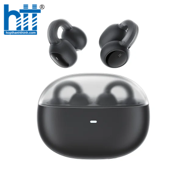 Tai nghe Bluetooth Baseus AirGo 1 Ring Open-Ear TWS Earbuds Black