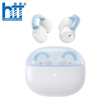 Tai nghe Bluetooth Baseus AirGo 1 Ring Open-Ear TWS Earbuds White