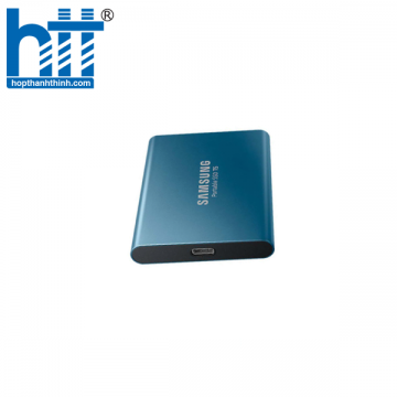 SSD Samsung T5 - 500GB (Blue) (MU-PA500B/WW)