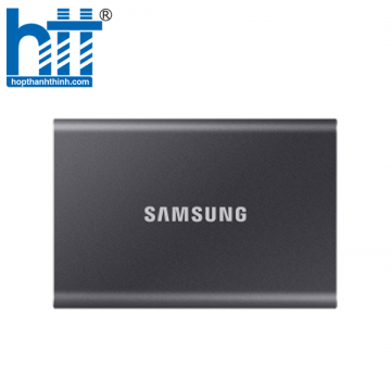Ổ cứng SSD gắn ngoài SamSung T7 Portable 500GB Màu xám, Model (MU-PC500T/WW)