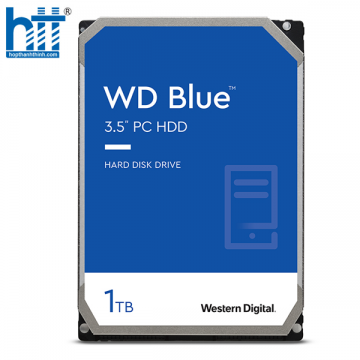 Ổ CỨNG HDD WD 1TB BLUE 3.5 INCH, 7200RPM, SATA, 64MB CACHE (WD10EZEX)