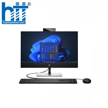 Máy tính All in one HP ProOne 440 G9 6M7W9PA Touchscreen (Core i3 12100T/ 8GB DDR4 3200/ SSD 256GB/23.8 inch FHD Touch/ USB Mouse & Keyboard/ Windows 11 Home)