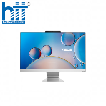Máy tính để bàn All In One Asus A3402WBAT-WPD001W (Intel Core i7-1255U | 16GB | 512GB | Intel UHD | 23.8 inch FHD | Cảm ứng | Win 11 | Trắng)