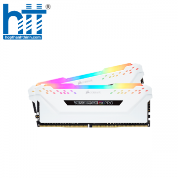 Ram Corsair Vengeance Pro RGB 16GB (2x8GB) 3200 White (CMW16GX4M2E3200C16W)