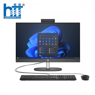 Máy tính để bàn All in one HP ProOne 240 G10 8W8K0PA (Intel Core i5-1335U | 8GB | 256GB | Intel Iris Xe | 23.8 inch FHD | Win 11 | Đen)