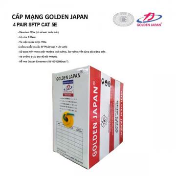 CÁP MẠNG GOLDEN JAPAN SFTP CAT 5E 305M/C