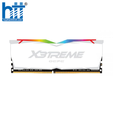 RAM Desktop OCPC X3TREME Aura RGB C16 16GB (8GBx2) DDR4 3200MHz White