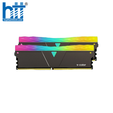 RAM Desktop V-Color 16GB Prism Pro RGB (1x16GB) DDR4 3200MHz Black