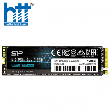 Ổ cứng Silicon Power M.2 2280 PCIe SSD A60 128GB