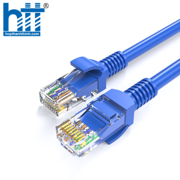 DÂY MẠNG CAT5E UTP LENTION LAN-5E02 DÀI 5M (XANH)