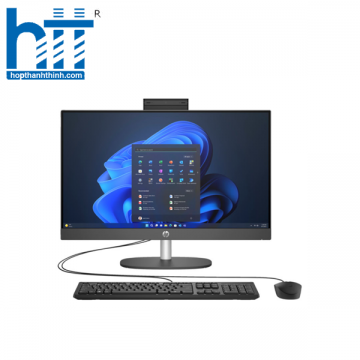 Máy tính để bàn All in one HP ProOne 240 G10 8W8J9PA (Intel Core i3-N300 | 8GB | 256GB | Intel UHD | 23.8 inch FHD | Win 11 | Đen)