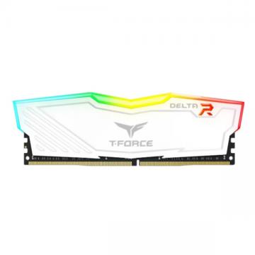 Ram T-Group T-Force Delta 1x8GB 3200 RGB White (TF4D48G3200HC16C01)