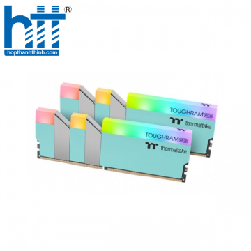 Ram Thermaltake TOUGHRAM RGB Turquoise 16GB (2x8GB) DDR4 3600MHz C18 – RG27D408GX2-3600C18A
