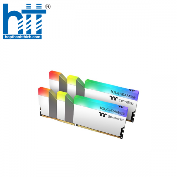 Ram Thermaltake TOUGHRAM RGB DDR4 3600MHz CL18 32GB (2x16GB) WHITE – R022D416G X2- 3600C18A