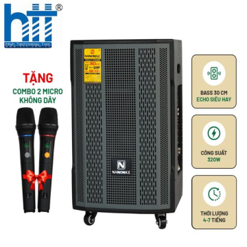 Loa Kéo Nanomax SK-12i Bass 30cm 320w Karaoke Bluetooth