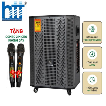 Loa Kéo Nanomax SK-15Q1 Bass 40cm 450w Karaoke Bluetooth