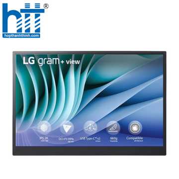 Màn hình di động LG Gram + view 16MR70 16" IPS 2K USBC