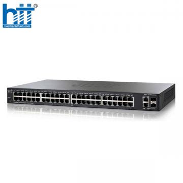 Switch Cisco SG250-50P-K9-EU (Gigabit (1000Mbps)/ 50 Cổng/ 2 SFP/ Smart Switch/ 48 cổng PoE/ Vỏ Thép)