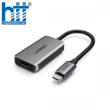 Ugreen 50314 10CM màu Xám Bộ chuyển đổi TYPE C sang HDMI