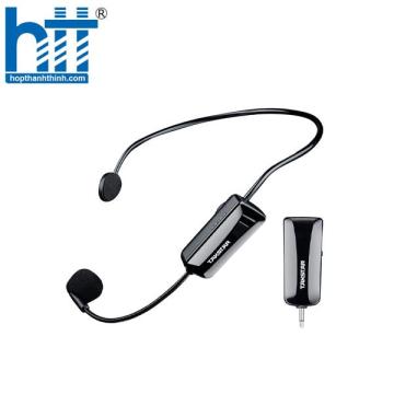 Bộ micro cài đầu không dây UHF kênh đơn HM-200W