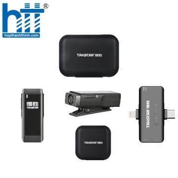 Micro không dây ghi âm, lọc tạp âm, livestream kênh đơn V4 Single Channel