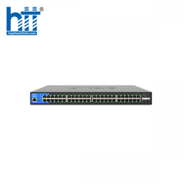 Managed Gigabit Switch Linksys LGS352MPC-EU (48 Cổng 1G RJ45 PoE 740W + 4 cổng quang 10G SFP)