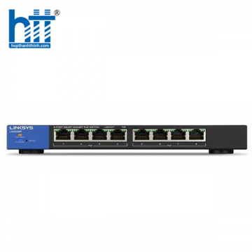 SWITCH LINKSYS LGS308P -SMART GIGABIT POE (8 PORT 10/100/1000)