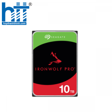 Ổ cứng Seagate IronWolf Pro 10TB ST10000NT001 (3.5Inch/ 7200rpm/ 256MB/ SATA3/ Ổ NAS)