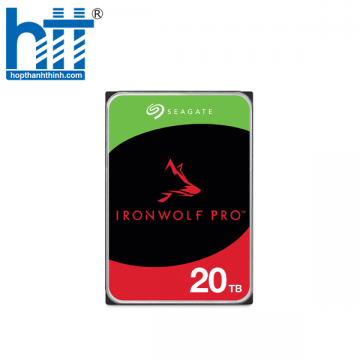 Ổ cứng Seagate IronWolf Pro 20TB ST20000NT001 (3.5Inch/ 7200rpm/ 256MB/ SATA3/ Ổ NAS)