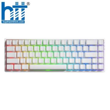 Bàn phím cơ MonsGeek FUN68 HE White Glare Magnetic