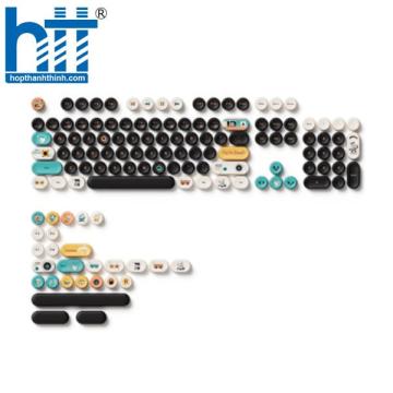 Nút bàn phím Akko BottleCap Keycaps - Punk Cat (131 keys)