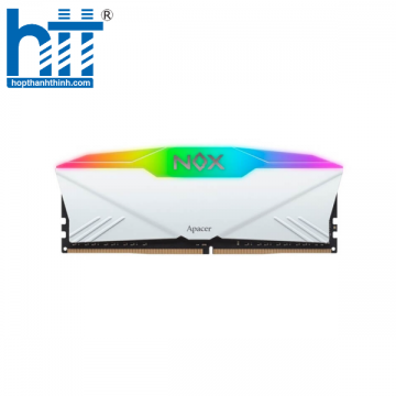 Ram Apacer NOX RGB White 8GB (1 x 8GB) DDR4 3200MHz – AH4U08G32C28YNWAA-1