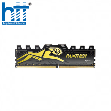 Ram Apacer OC Panther-Golden 8GB (1 x 8GB) DDR4 2666MHz Tản nhiệt – AH4U08G26C08Y7GAA-1