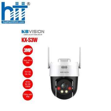 Camera wifi quay quét 3MP KBVISION KX-S3W