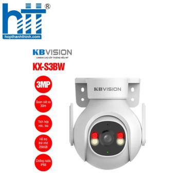 Camera wifi quay quét 3MP KBVISION KX-S3BW