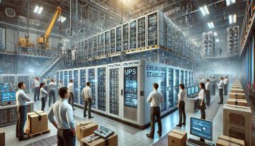Thi công lắp đặt hệ thống UPS theo yêu cầu của chủ đầu tư, nhà thầu, công trình,tư vấn giám sát