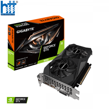 CẠC VGA GIGABYTE GeForce GTX 1650 D6 WINDFORCE OC 4G (GV-N1656WF2OC-4GD)