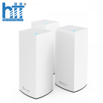 Bộ phát wifi Linksys Velop WHW0302 2-Pack Tri-Band (Chuẩn AC/ AC2200Mbps/ Ăng-ten ngầm/ Wifi Mesh/ 55 User)