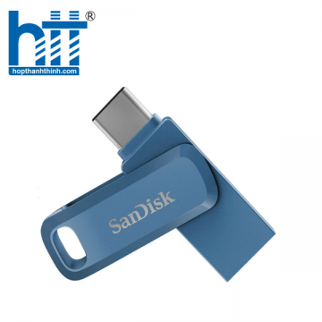 USB SanDisk SDDDC3 Ultra Dual Drive Go 128Gb USB Type-C và USB Type-A (Màu xanh navy)