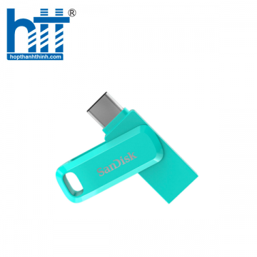 USB SanDisk SDDDC3 Ultra Dual Drive Go 128Gb USB Type-C và USB Type-A (Màu xanh bạc hà)