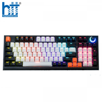 BÀN PHÍM CƠ GAMING EDRA EK398 ALPHA RED SWITCH (USB/ABS/LED RAINBOW)