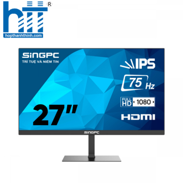 Màn hình SingPC Q27F75-IPS (27 inch/FHD/IPS/75Hz/4ms/Loa)