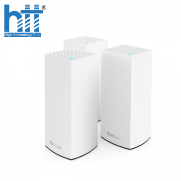 Bộ phát wifi 6 Linksys Velop Atlas MX2003-AH 3-Pack (Chuẩn AX/ AX3000Mbps/ Ăng-ten ngầm/ Wifi Mesh/ Dưới 100 User)