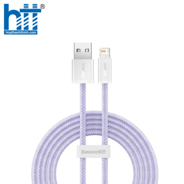 Cáp sạc Baseus Dynamic 2 Series Fast Charging Data Cable USB to iP Purple 2M